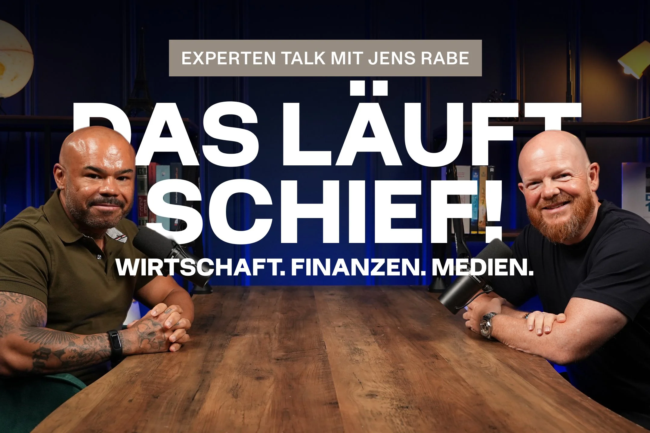 Werbung bei ungeskriptet, Investments, Medienpropaganda und Optimismus — Experten Talk mit Jens Rabe #107