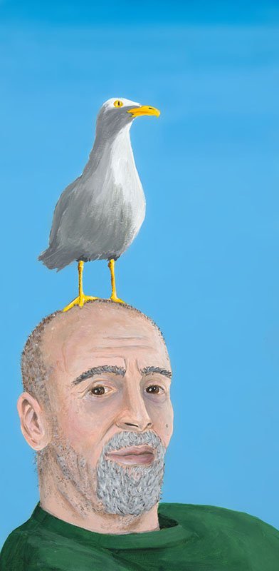There's an Albatros on the Television Set