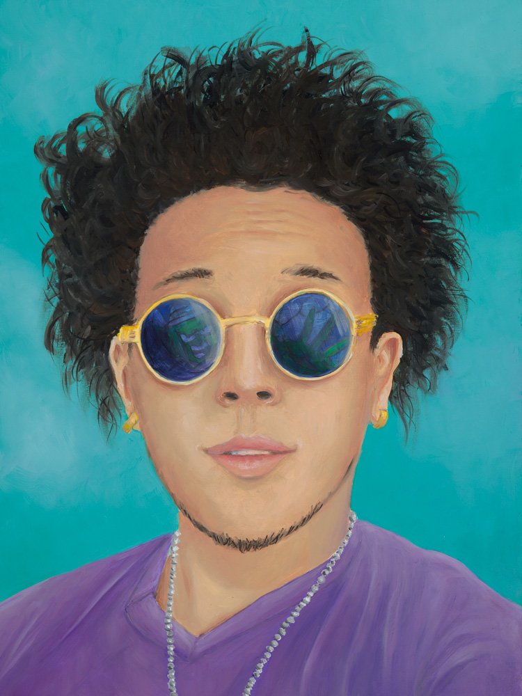 Walfer, oil on panel
