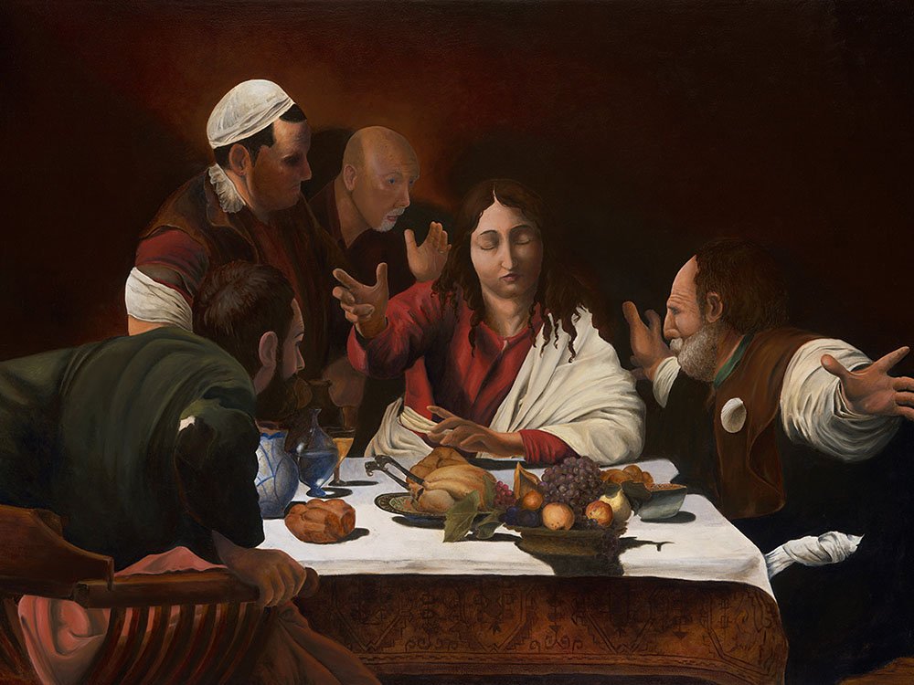 Supper at Emmaus - Caravaggio Master Painting with Mark Moore