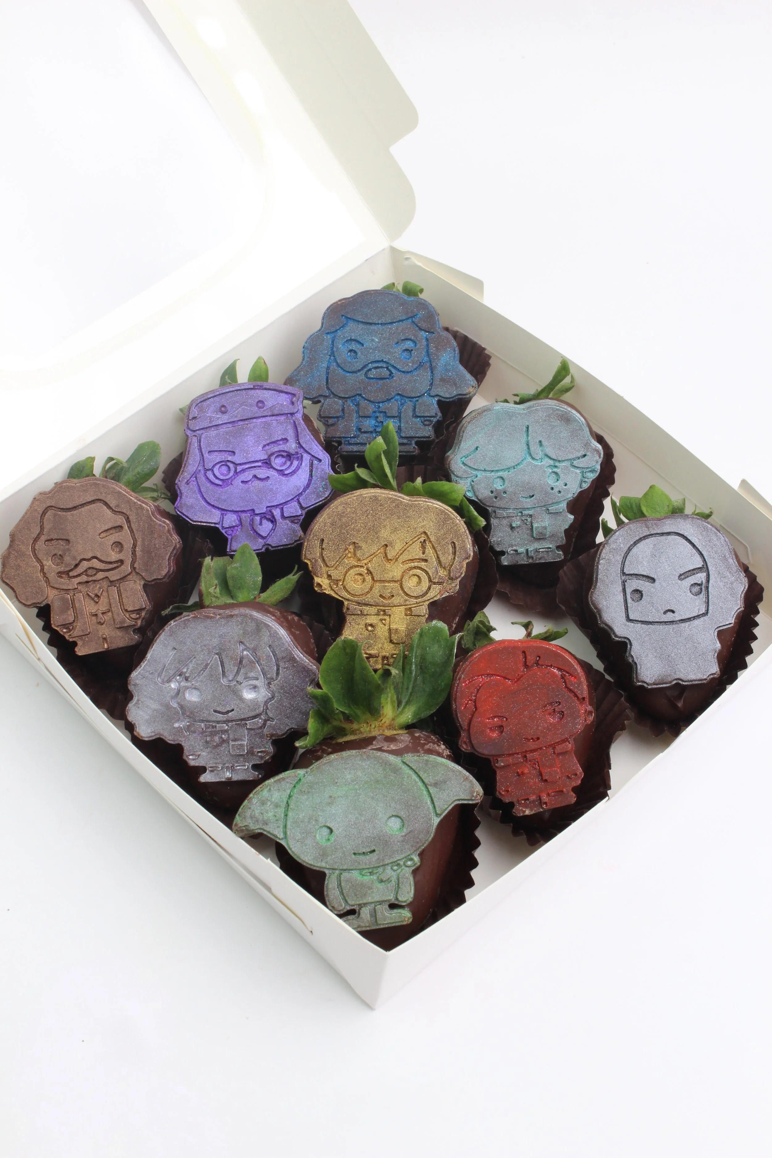 "Harry Potter" Themed Chocolate Covered Strawberries