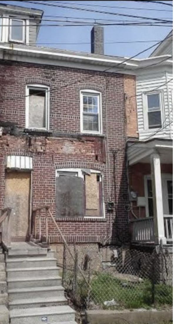 38 Vine Street, Trenton, NJ, 08638 | Cheap Trenton, NJ Row Home in Shell Condition