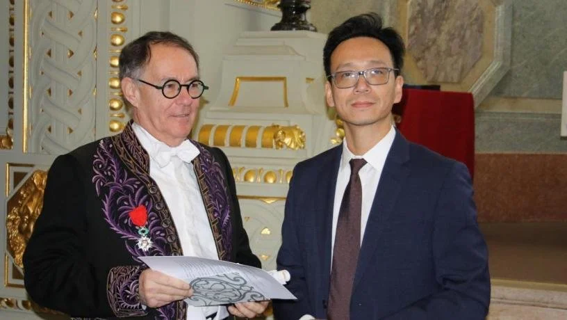 Dr Ke Cheng Receives Honor of Induction into French National Academy of Medicine