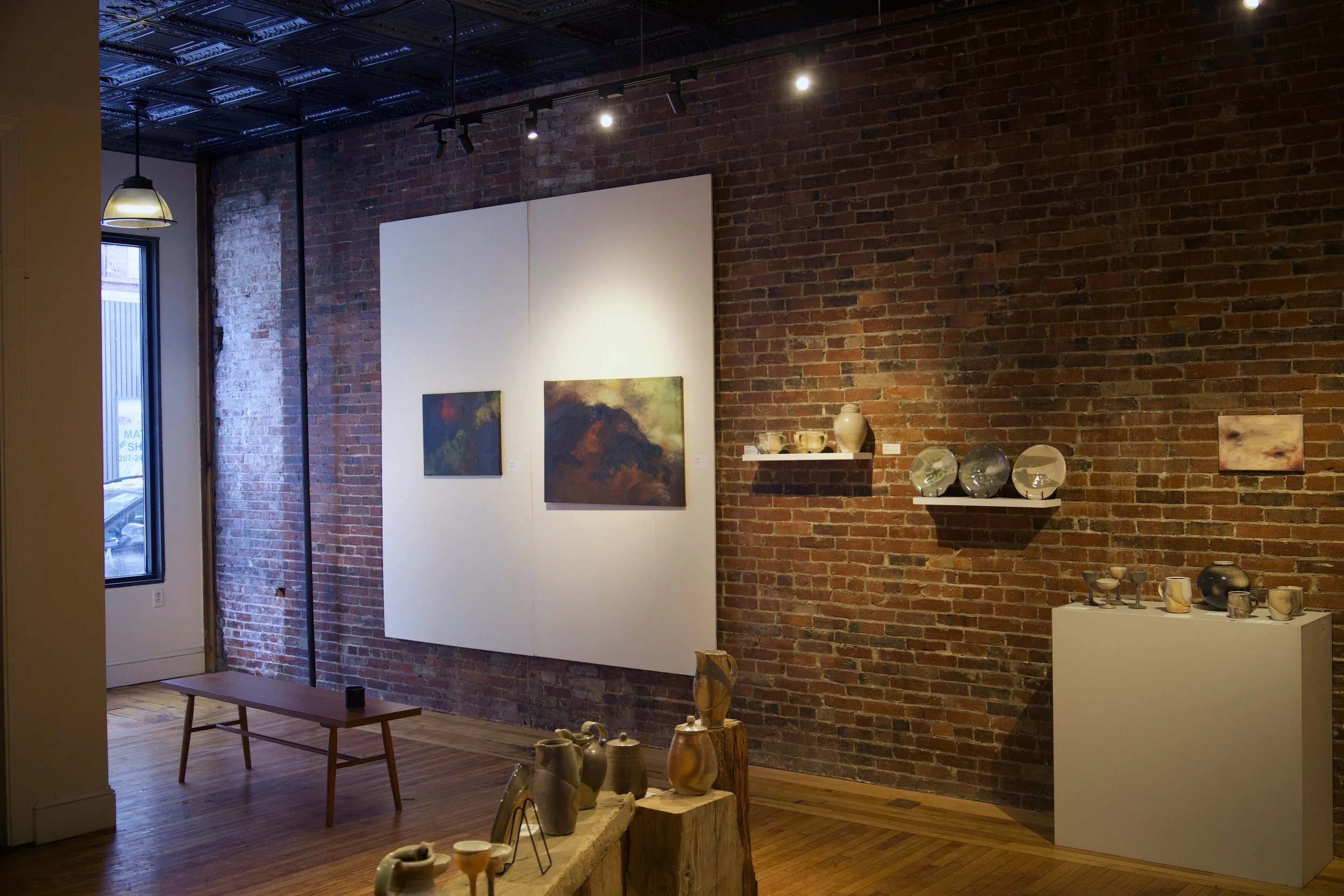 Installation View for Audrey Esteves & Jeremy Felton, MUNKA Studio, December 2025. 