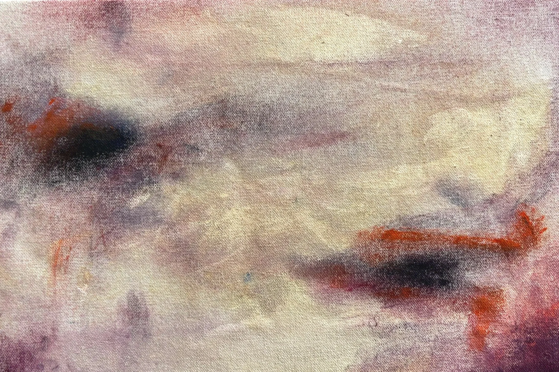 Beachsleeper, oil on canvas, 8x12in