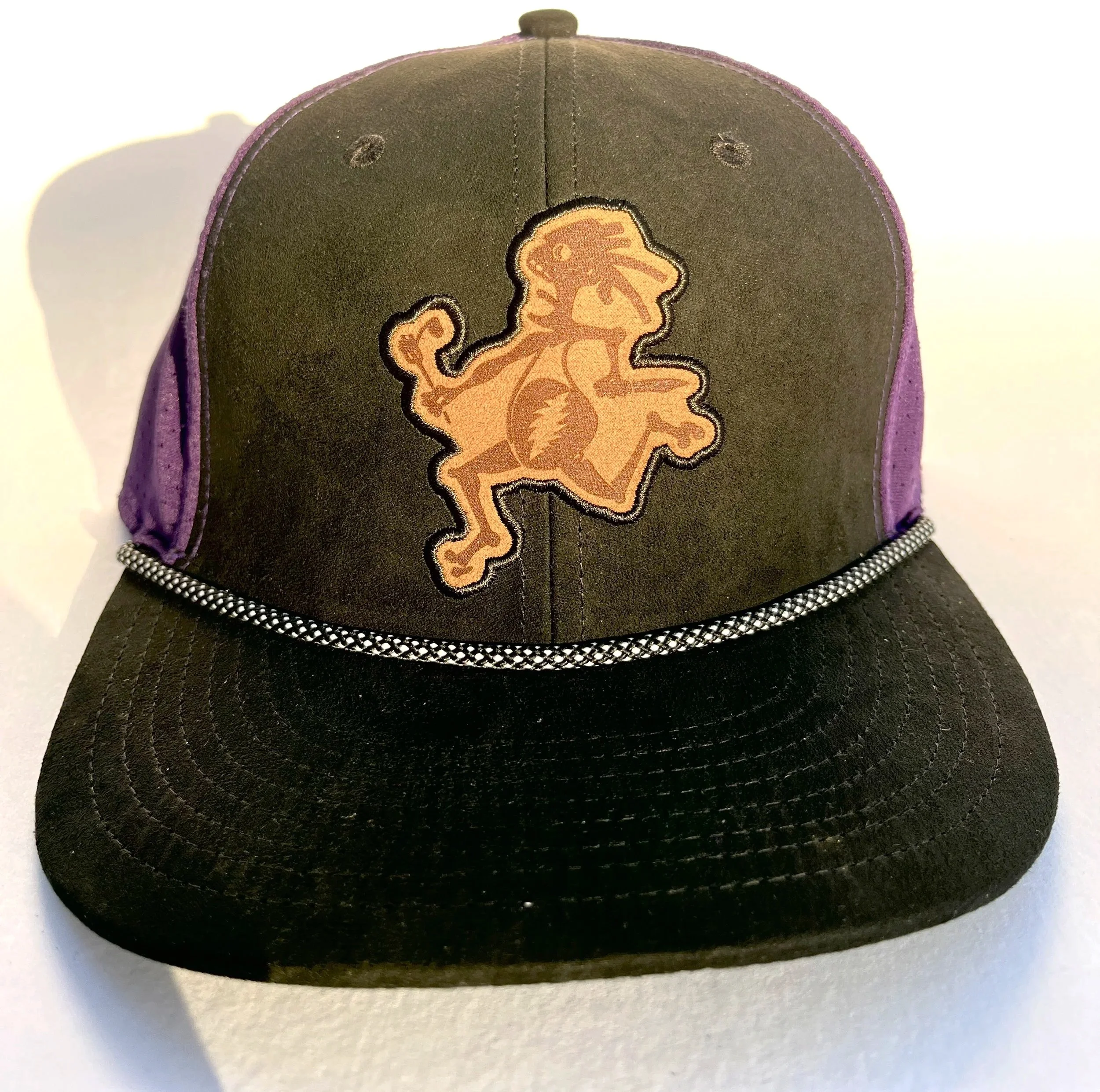 BLACK & PURPLE w/ suede Bolt Eater