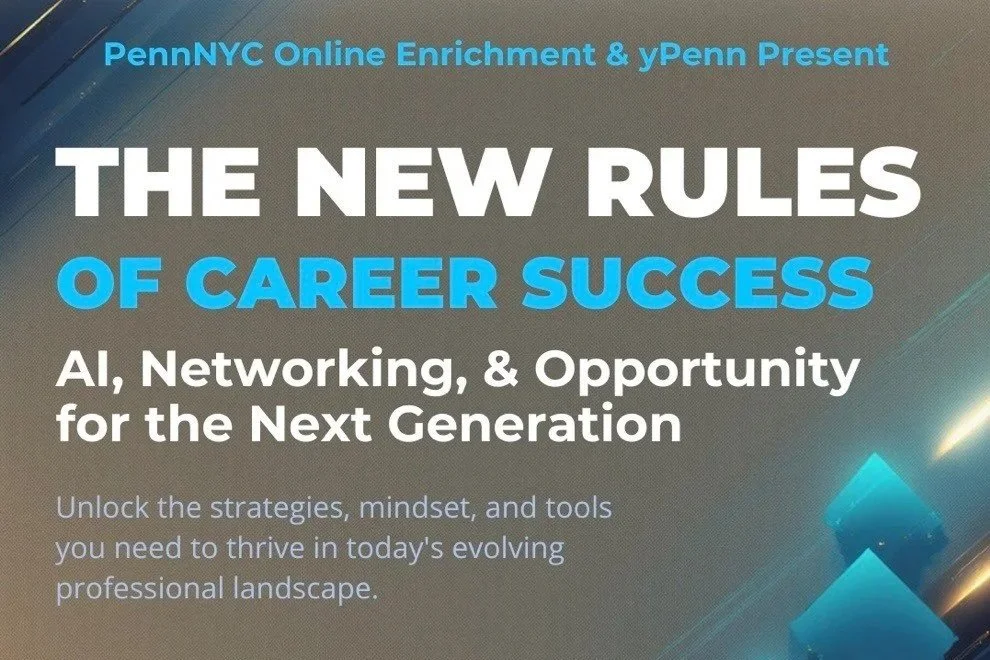 Webinar:  The New Rules of Career Success