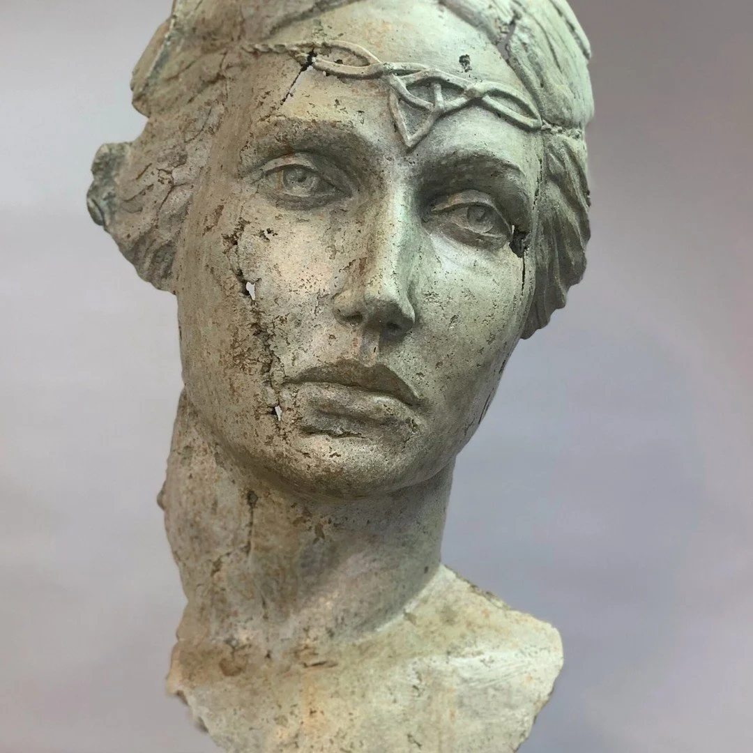 Large scale garden sculpture, pedestal based &quot;Seidr&quot; based on Norse mythology, the fates

#gardenarts #gardenart #gardenproject #largescaleart #gardensculpture #largeart
#outdoorsculpture #gardenartwork #gardensculptures #gardenstatues #scu
