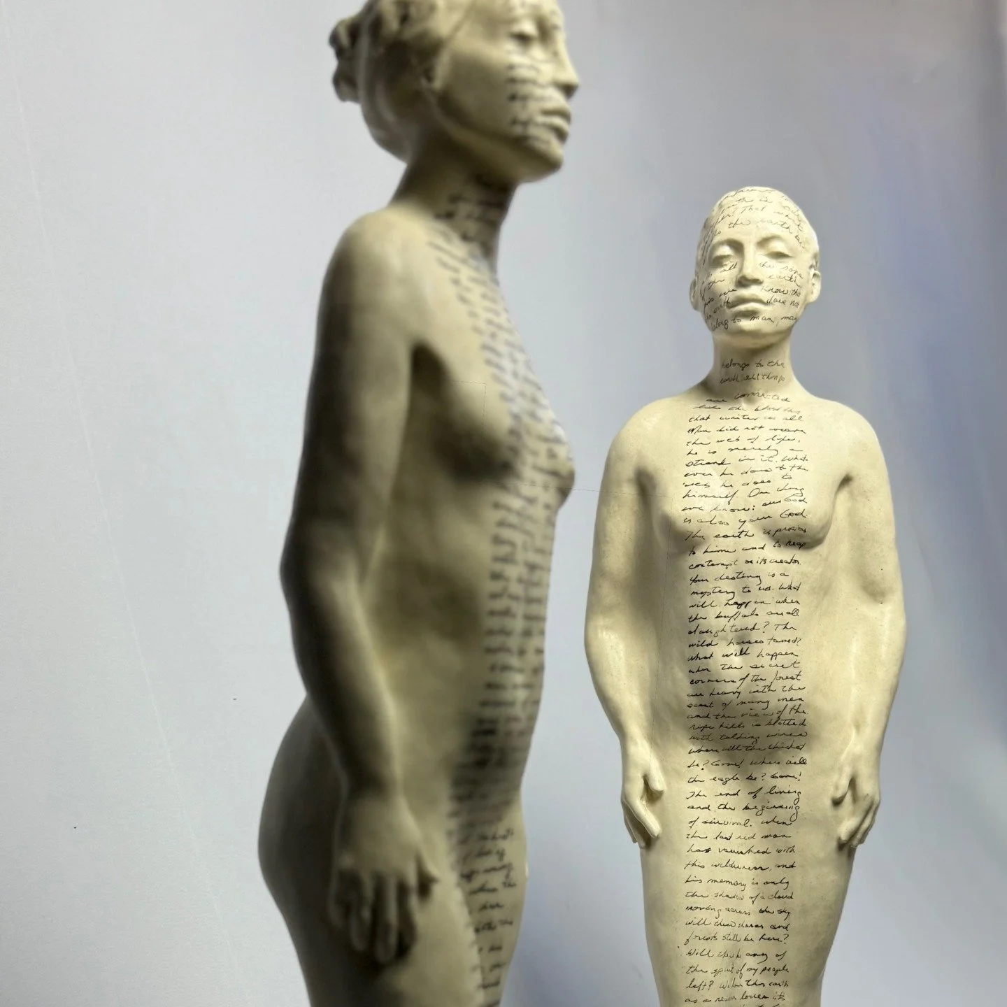 &quot;The earth does not belong to us; we belong to the earth.
All things are connected, like the blood which unites one family. 

Mankind did not weave the web of life.

We are but one strand within it.

Whatever we do to the web, we do to ourselves