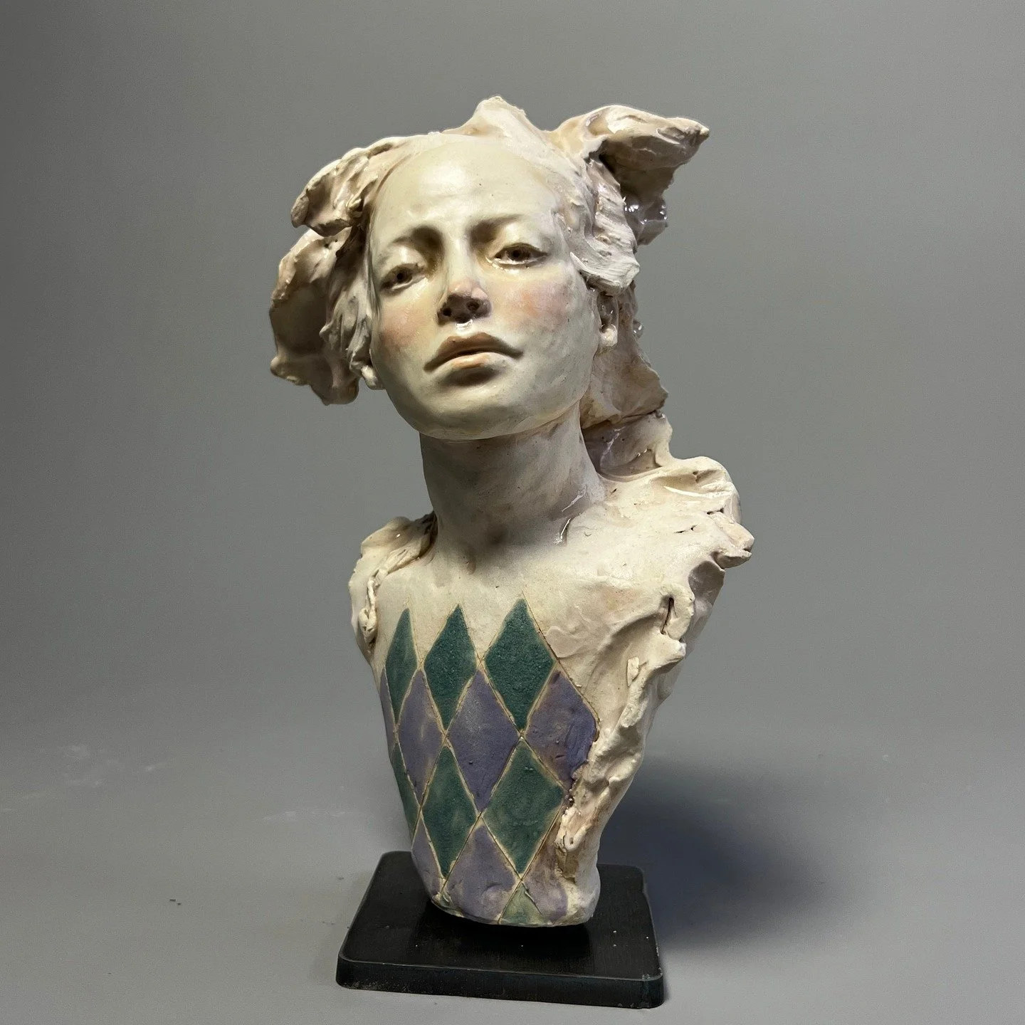 more work for Epperson Gallery, show opening April 11

#Persona #Deborahbridges #figurativesculpture #puppet