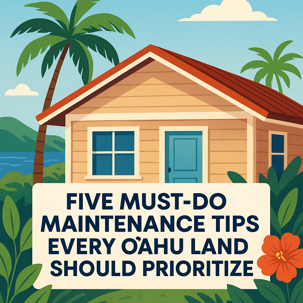5 Maintenance Tasks Every Oʻahu Rental Needs