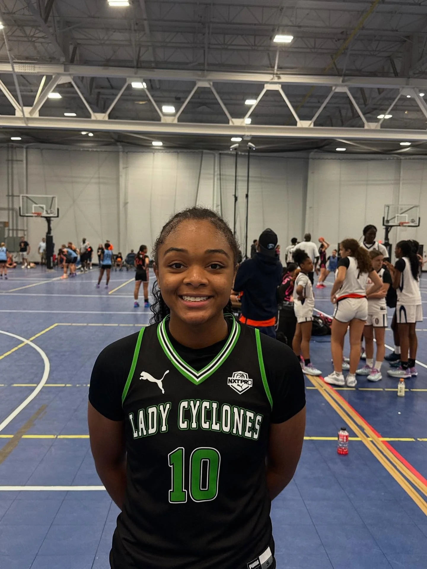 PLAYER OF THE GAME! 🏀

Jamylah Williams

10 Pts
7 Reb
2 Ast
4 Stl

The Lady Cyclones Def. NJ Lady Wizards 36-13

Jamylah came out on fire as a defensive menace and offensive threat. A consistent shooter that can knock it down from just about anywher