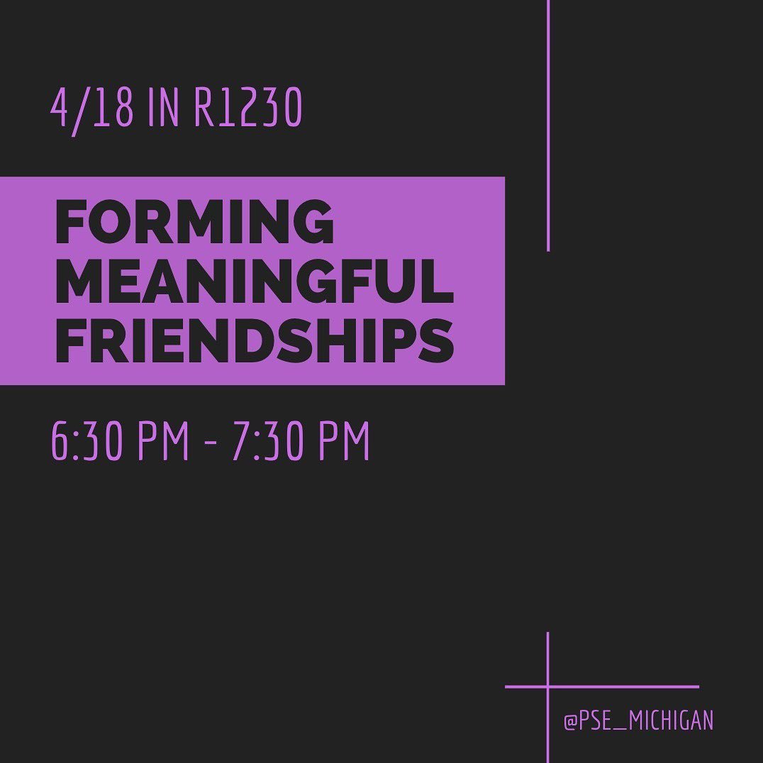 Come join PSE to learn about the importance of diversity and inclusion in the workplace!