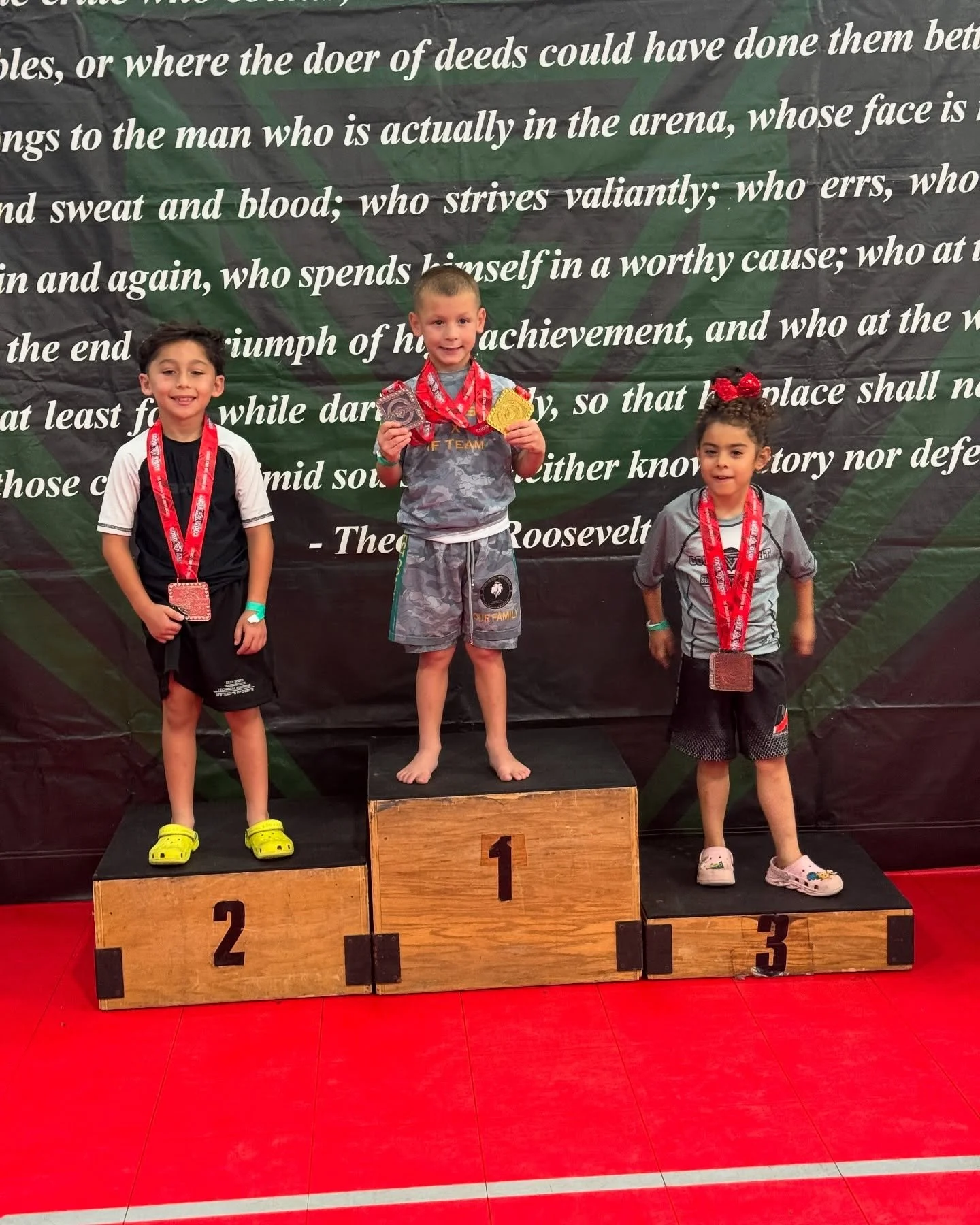 Congratulations AJ!
What an incredible display of courage and determination. We are so very proud of you!