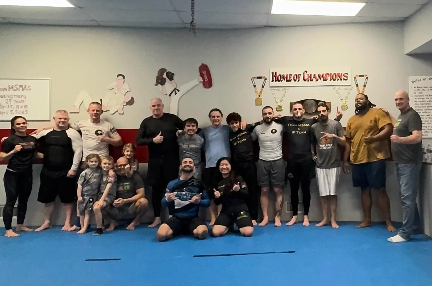 A few new members, welcome to Team MSMA💪 OSS