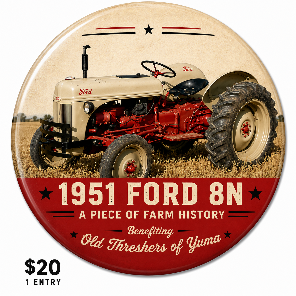 Tractor Button