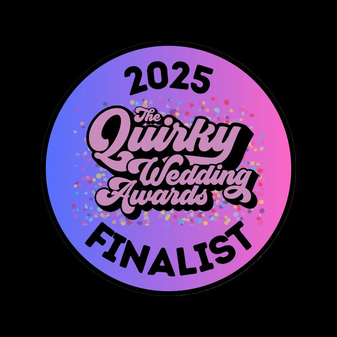 Absolutely delighted to be once again selected as a Finalist at this years @quirky.weddings awards! 
Thank you so much to the team for thinking me worthy..now got to keep all crossable limbs crossed for the the big win next month! 🤞

#weddingawards 