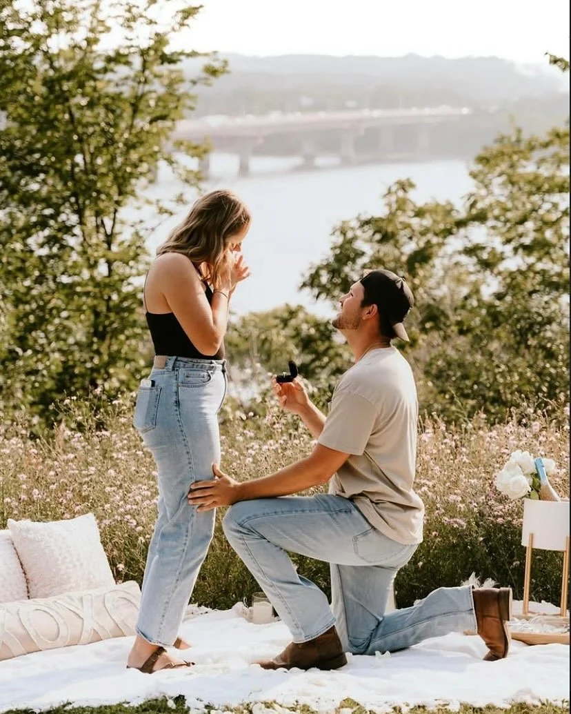 Counting down the days until forever begins! Here&rsquo;s a sneak peek of Ellie &amp; Braeden&rsquo;s engagement moments as they get ready to say &lsquo;I do&rsquo; this Friday. 💍❤️ #soontobemarried #summerwedding #weddinginspo #engagement