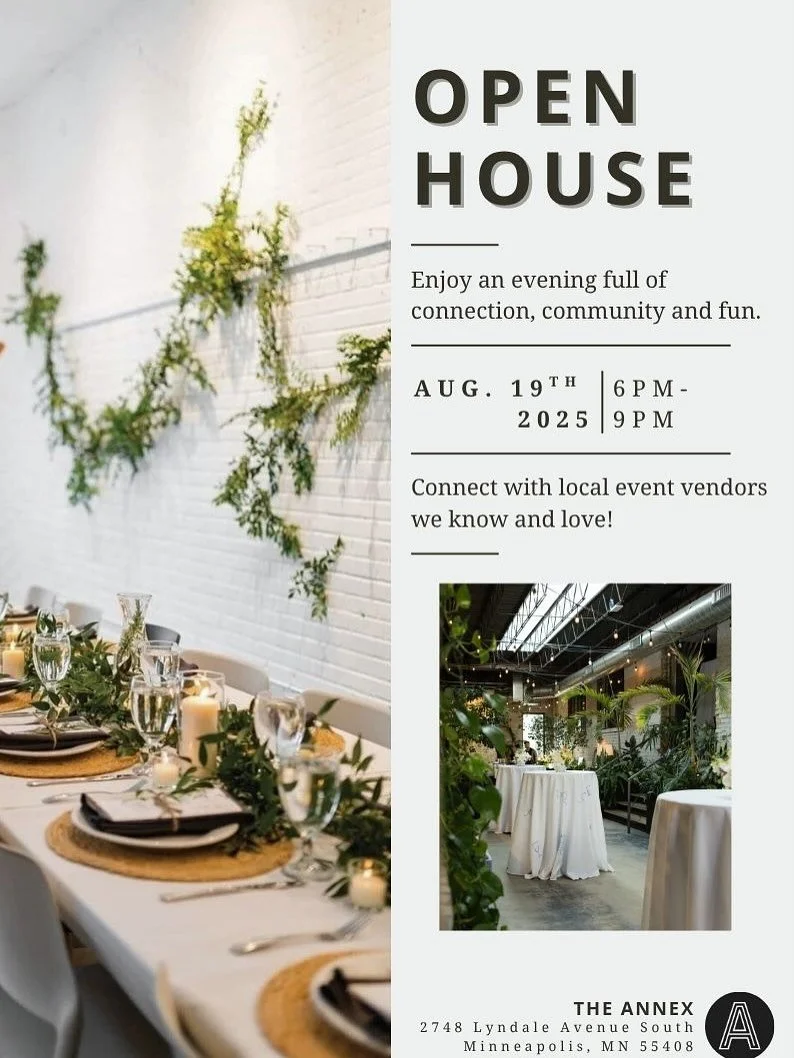 #MeetNJoy at the open house event on August 19th (NEXT Tuesday!) @the.annex.mpls 🥂 

Go get your FREE tix now in their bio! We can&rsquo;t wait to see you there! 

#events #venue #openhouse #freeevent #mn #eventplanner