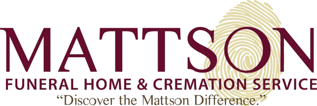 Logo for Matson Funeral Home & Cremation Service featuring the company name with a stylized gold sun or flower design.
