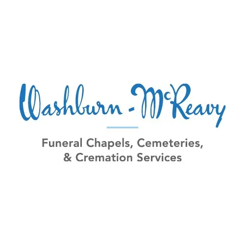 Logo for Washburn-McReavy Funeral Chapels, Cemeteries, and Cremation Services.