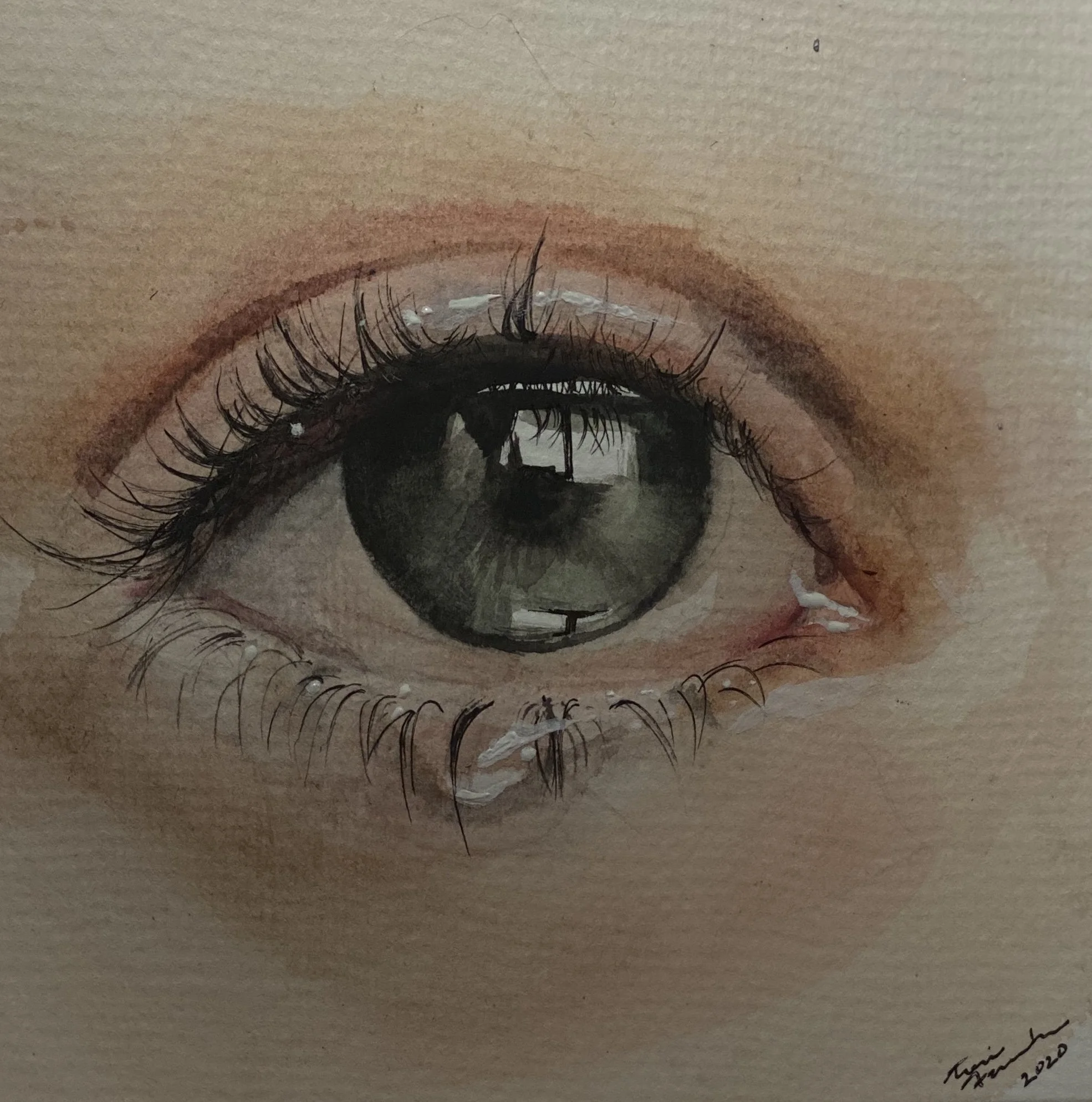 Portal (Watercolor on Paper)