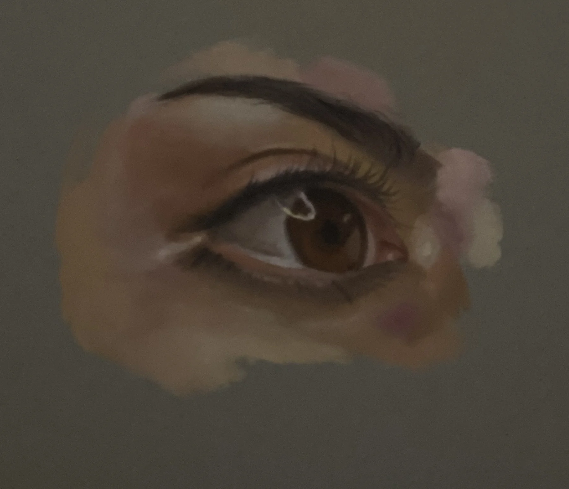 Self Portrait 2021 (PanPastel on Paper)