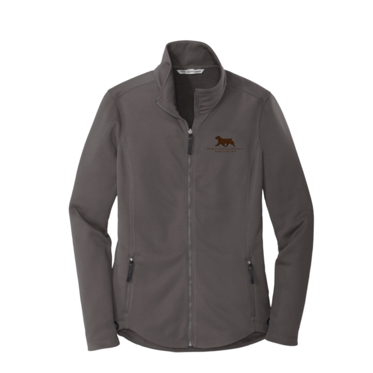 BSCBAA Women's Fleece Jacket Embroidered