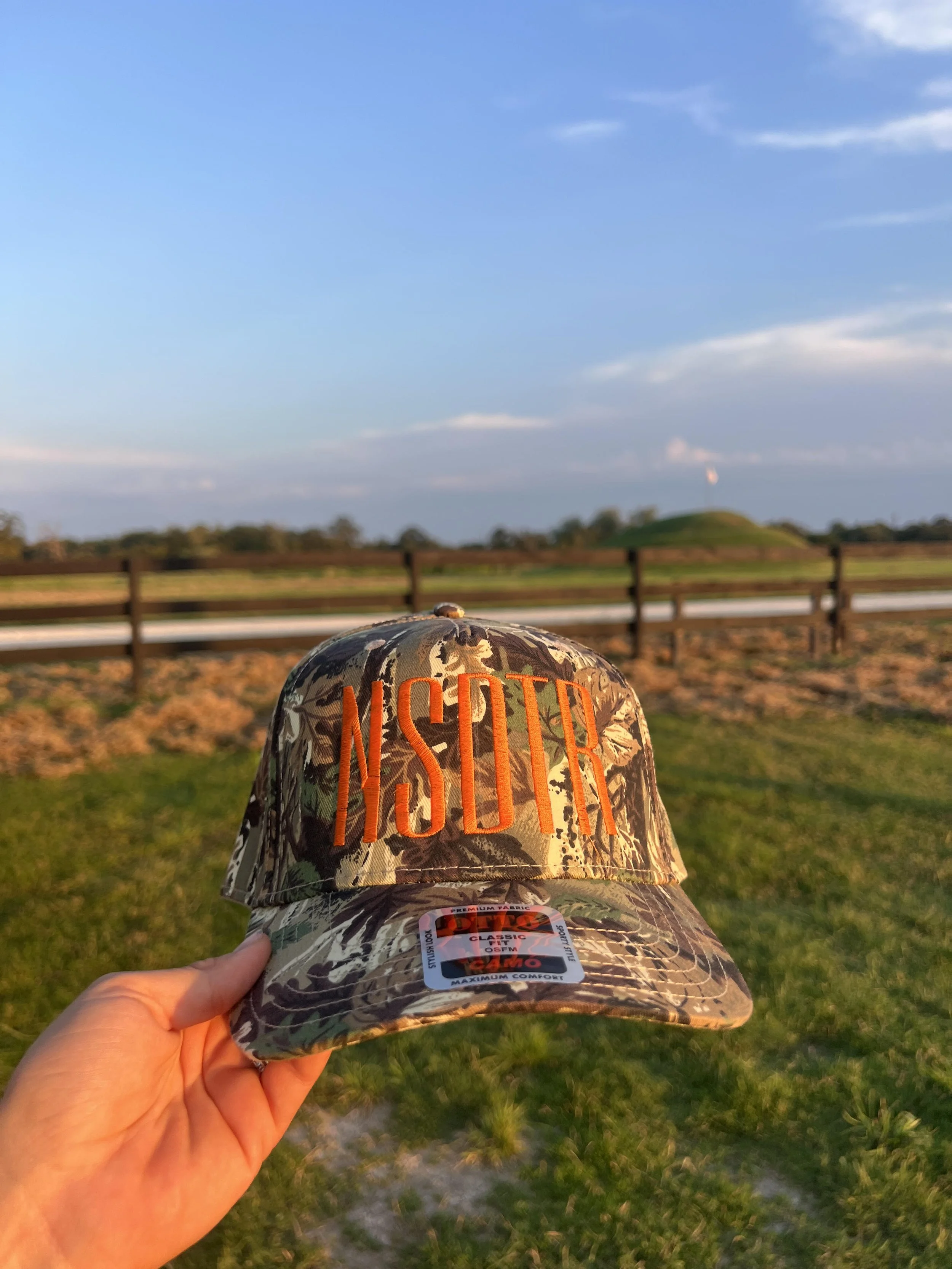 Camo NSDTR Trucker Hat