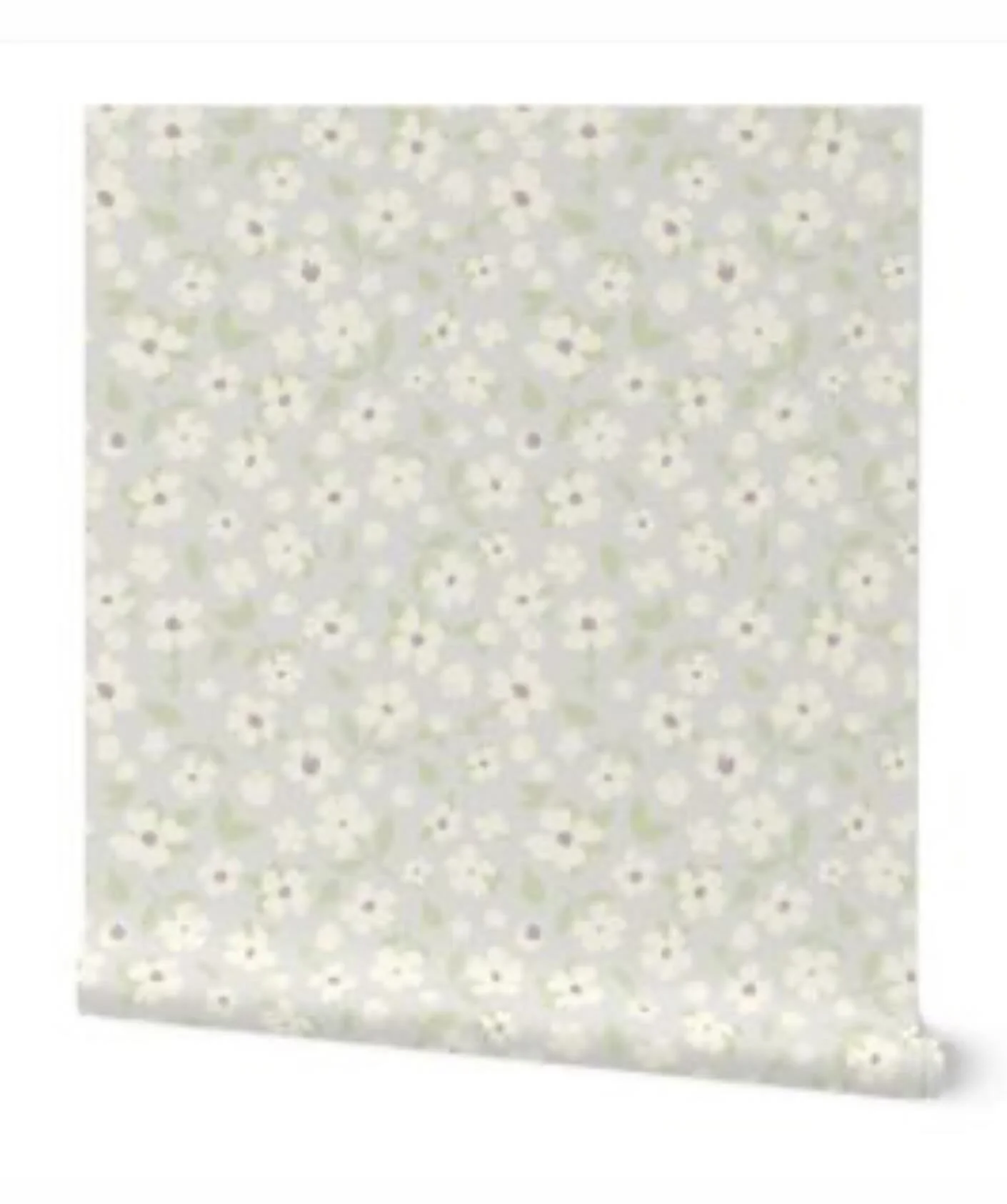 My entry for @spoonflower &lsquo;s cottagecore wallpaper challenge. A dreamy, soft lavender floral for a peaceful nursery, girls room or bath 🤍. Fairytale vibes! Voting is open now!  #spoonflower #spoonflowerwallpaper #wallpaper #wallpaperforkids #w