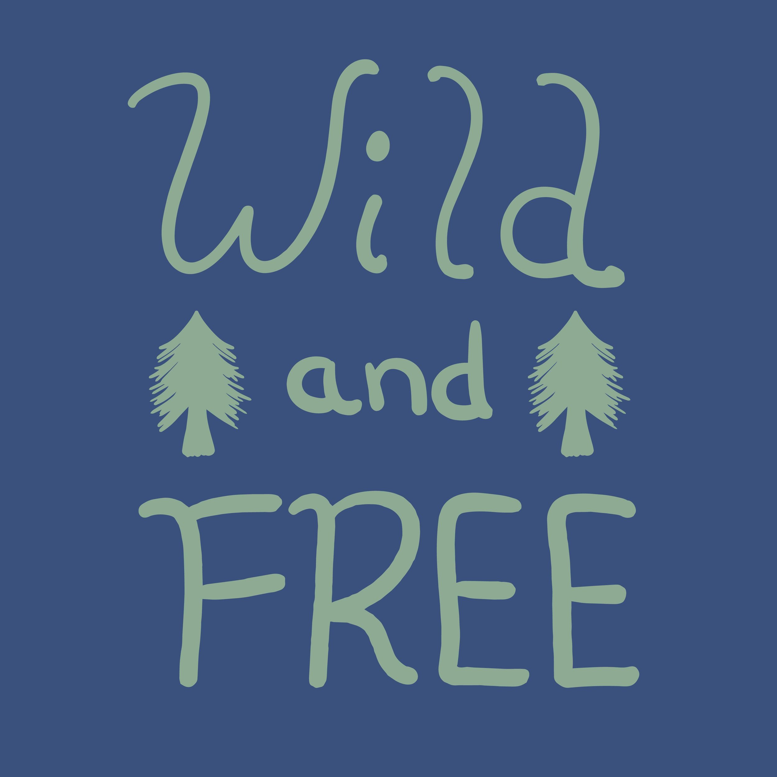 Wild and free wall art blue.jpg