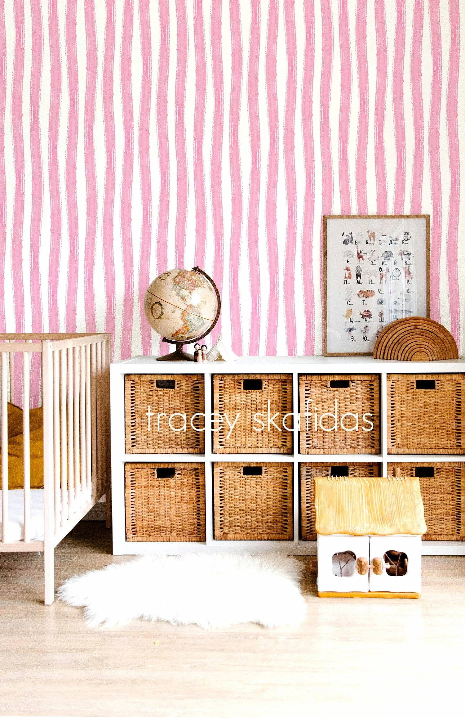 watercolor-washy-stripes-bubblegum-pink-nursery-with-globe.jpg