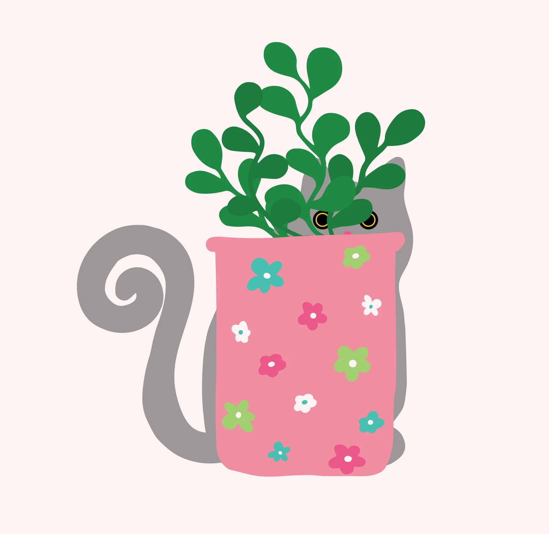 Cat behind plant pink.jpg