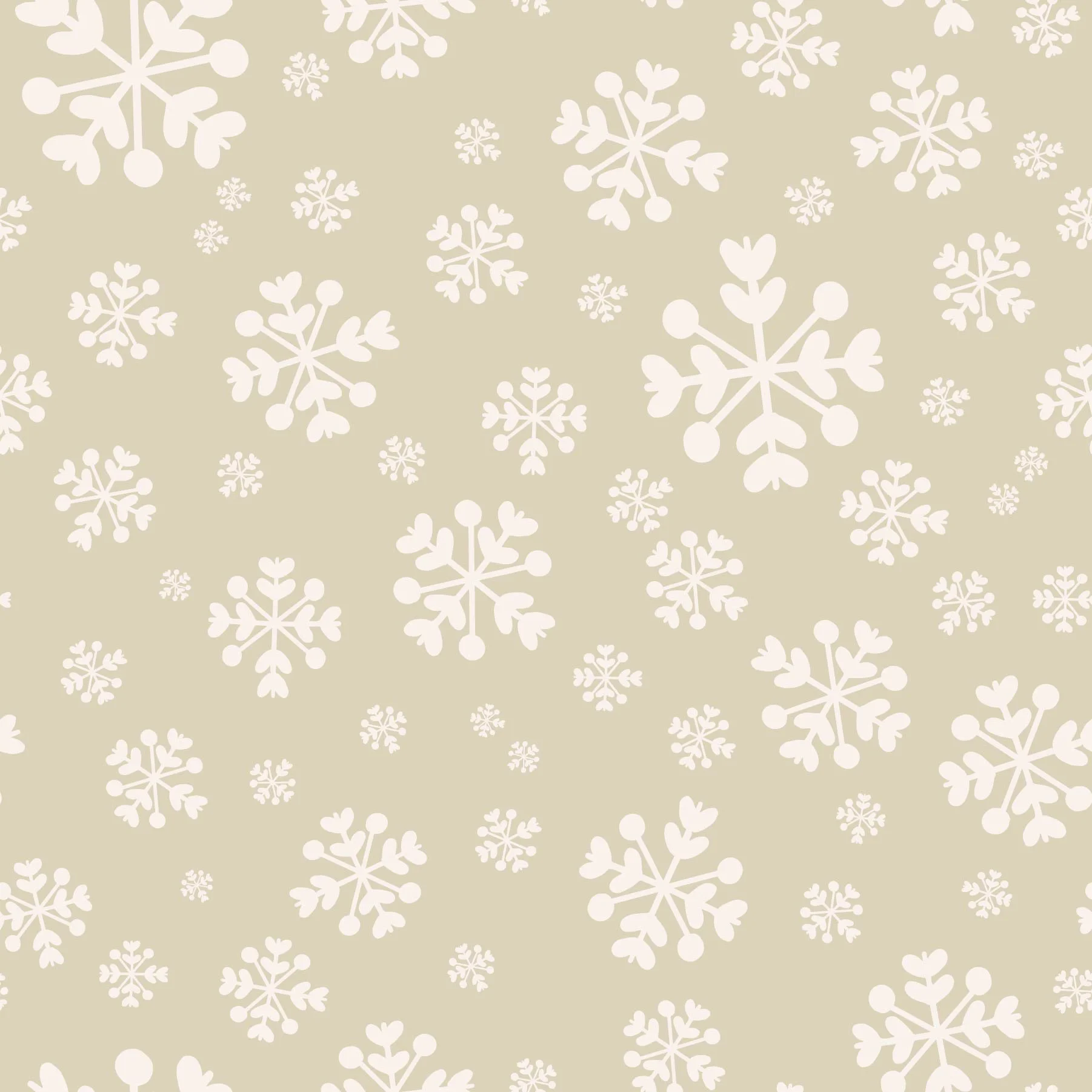 Snowflakes on Beige.jpg