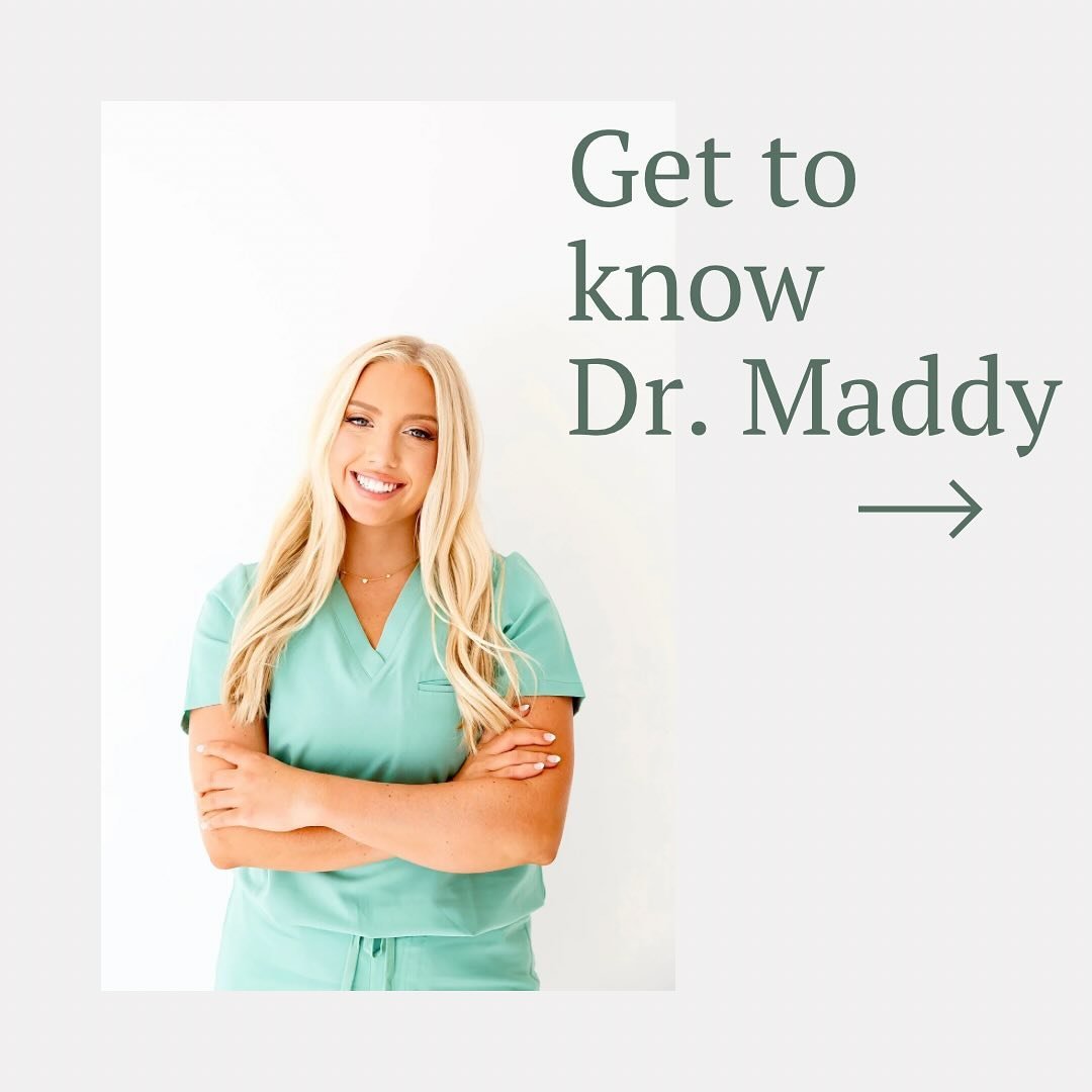 ✨Meet Dr. Maddy✨

She is so excited to start this journey and can&rsquo;t wait to serve you at Align this fall!