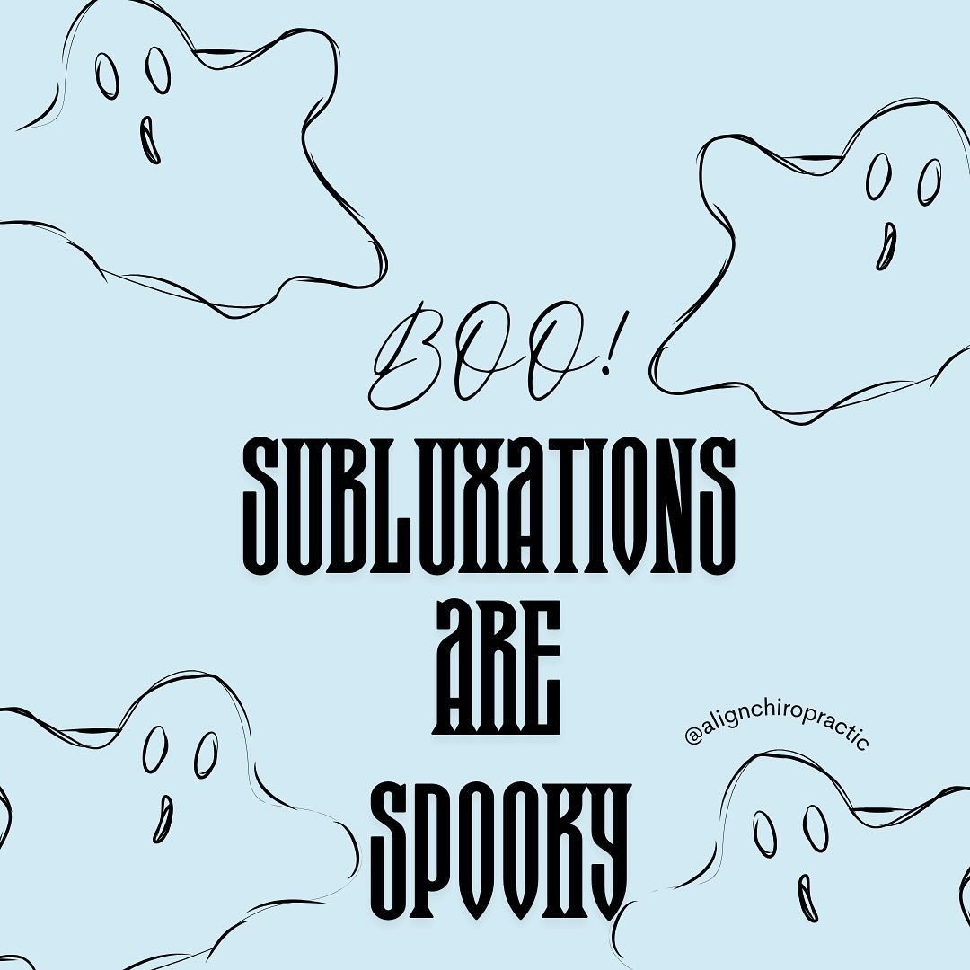 Subluxations can be a spooky disruption to your well-being! 👻 Chiropractic care can help regulate your nervous system and keep you feeling your best. #subluxation #chiropracticcare