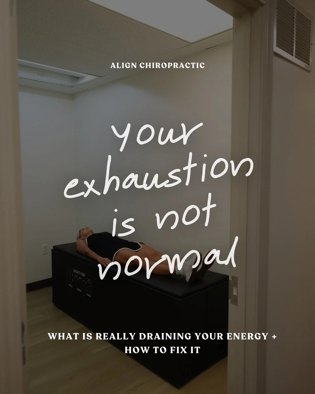 If you're running on fumes, surviving on coffee, and wondering where your vitality went &ndash; this one's for you.

That bone-deep exhaustion isn't normal. It's not just &quot;part of being a mom&quot; or something you have to accept. 

Your body is