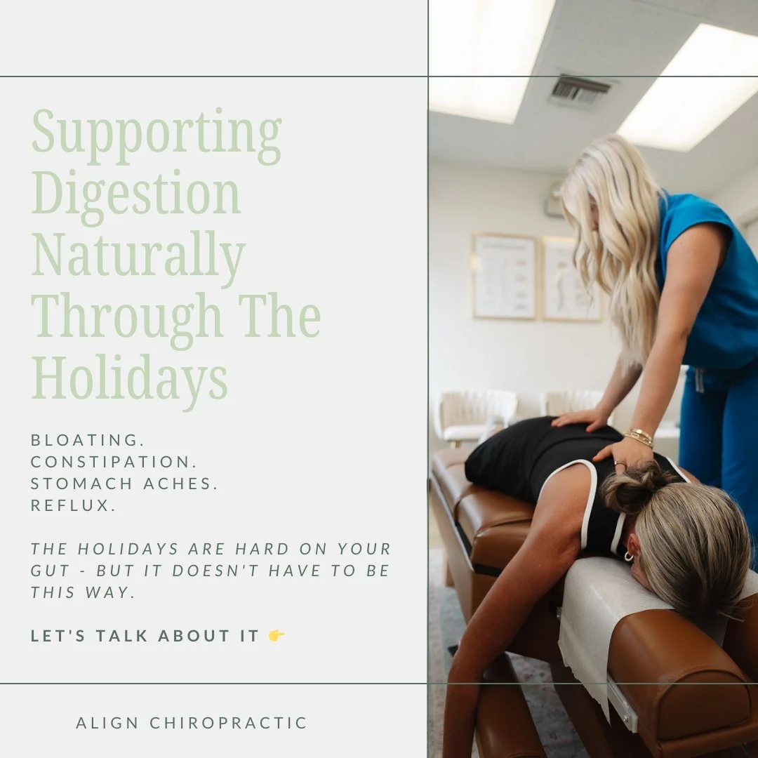 Your holiday digestion problems aren't just about the food - they're about your nervous system. 🍂

You could eat the cleanest, most balanced holiday meal and still feel bloated, constipated, and uncomfortable if your nervous system is dysregulated.
