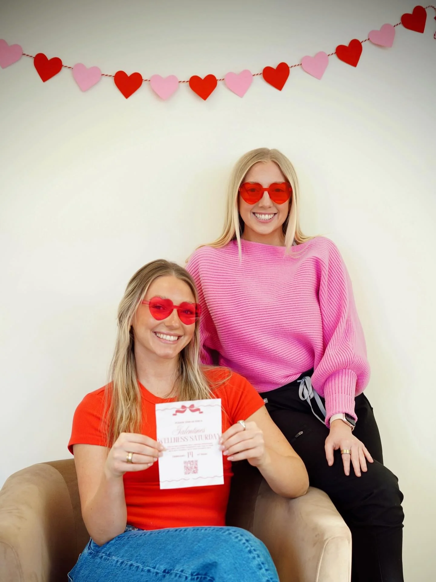 Galentines Wellness Saturday ❣️

🌹Matcha + coffee w/ @solacoffeeict 
🌹Red light therapy
🌹 Adjustments w/ @alignchiropracticwichita 
🌹Custom macros w/ @health.with.hads 
🌹Sound bath w/ @serene_lotus_yoga 
🌹Wellness goodie bags

This is a tickete