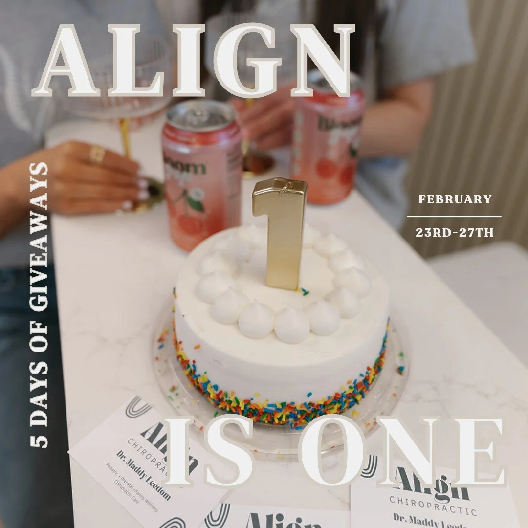 One year.
Thousands of adjustments.
So many growing families.

Next week we celebrate YOU.

5 days of giveaways to thank this incredible community for trusting us with your health!!!

We&rsquo;re keeping the prizes a surprise&hellip; but we promise t