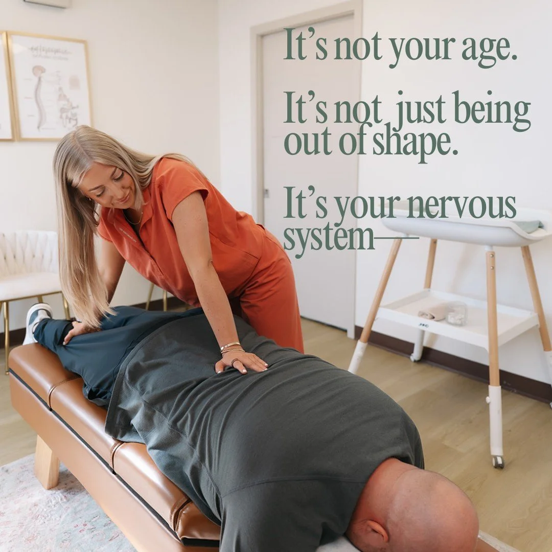 If you're working out consistently but still feel stiff, weak, or limited in certain movements - it's not lack of effort. It's nervous system interference.

Your brain controls every muscle contraction through signals sent down your spinal cord. When