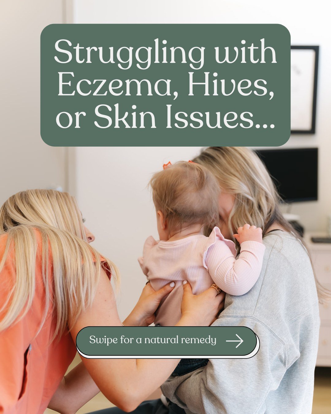 Your kid's eczema isn't a skin problem. It's an inflammation problem. 

If you're stuck in the steroid cream cycle - flare-up, treat, temporary relief, repeat - you're not alone. And you're not crazy for thinking there has to be a better way.

Eczema