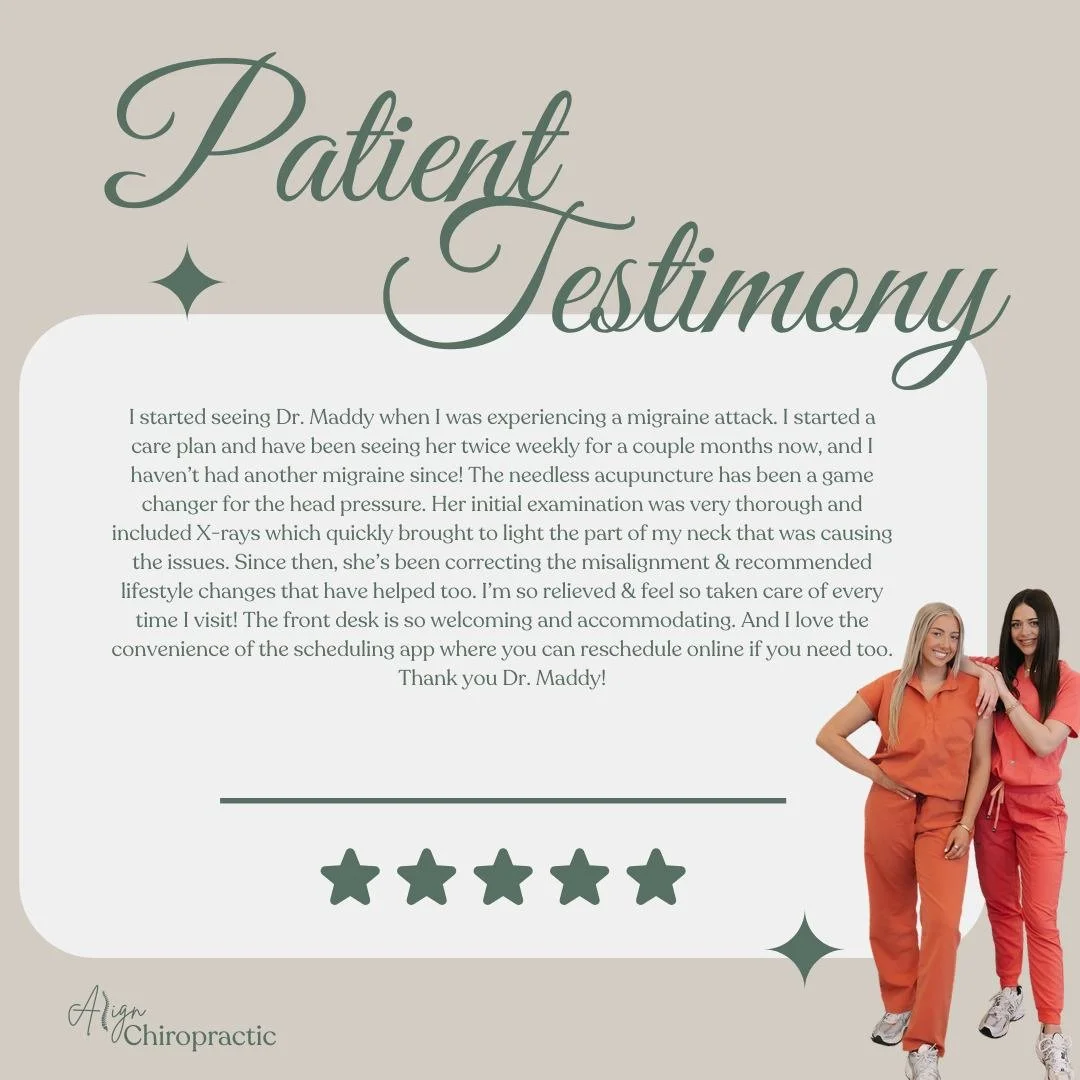 When your nervous system is supported, your body can finally start doing what it was designed to do&mdash;heal and function at its best.

So many people are told to simply manage symptoms like headaches and migraines. But often, those symptoms are a 