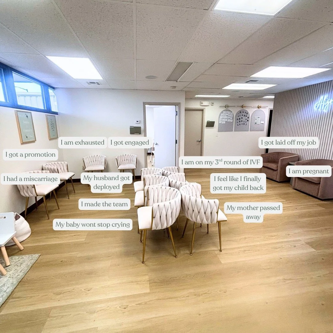 Some people walk into our office in the middle of their hardest seasons&hellip; grief, loss, uncertainty, exhaustion.

And others walk in during the most beautiful moments&hellip;
growing their family, celebrating milestones, feeling like themselves 