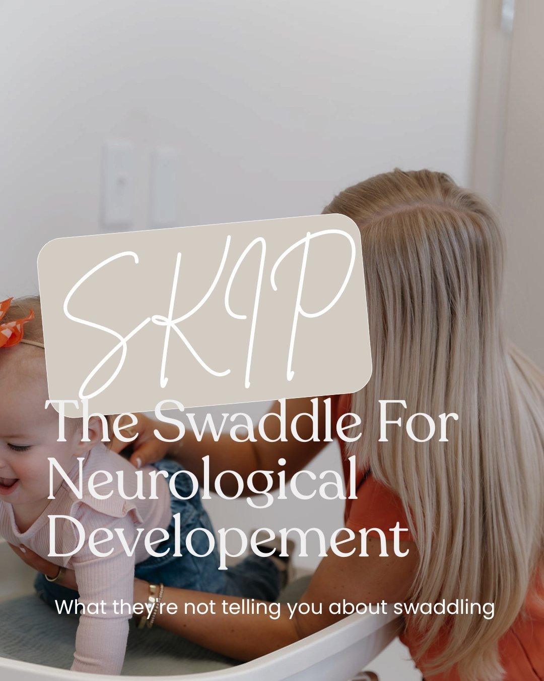 We are about to challenge something you've been told is essential for baby sleep. 
Swaddling. 
Arms pinned tight. 
Legs straight. 
"Babies need it to sleep." "It's the only way to prevent the startle reflex."

But here's what they