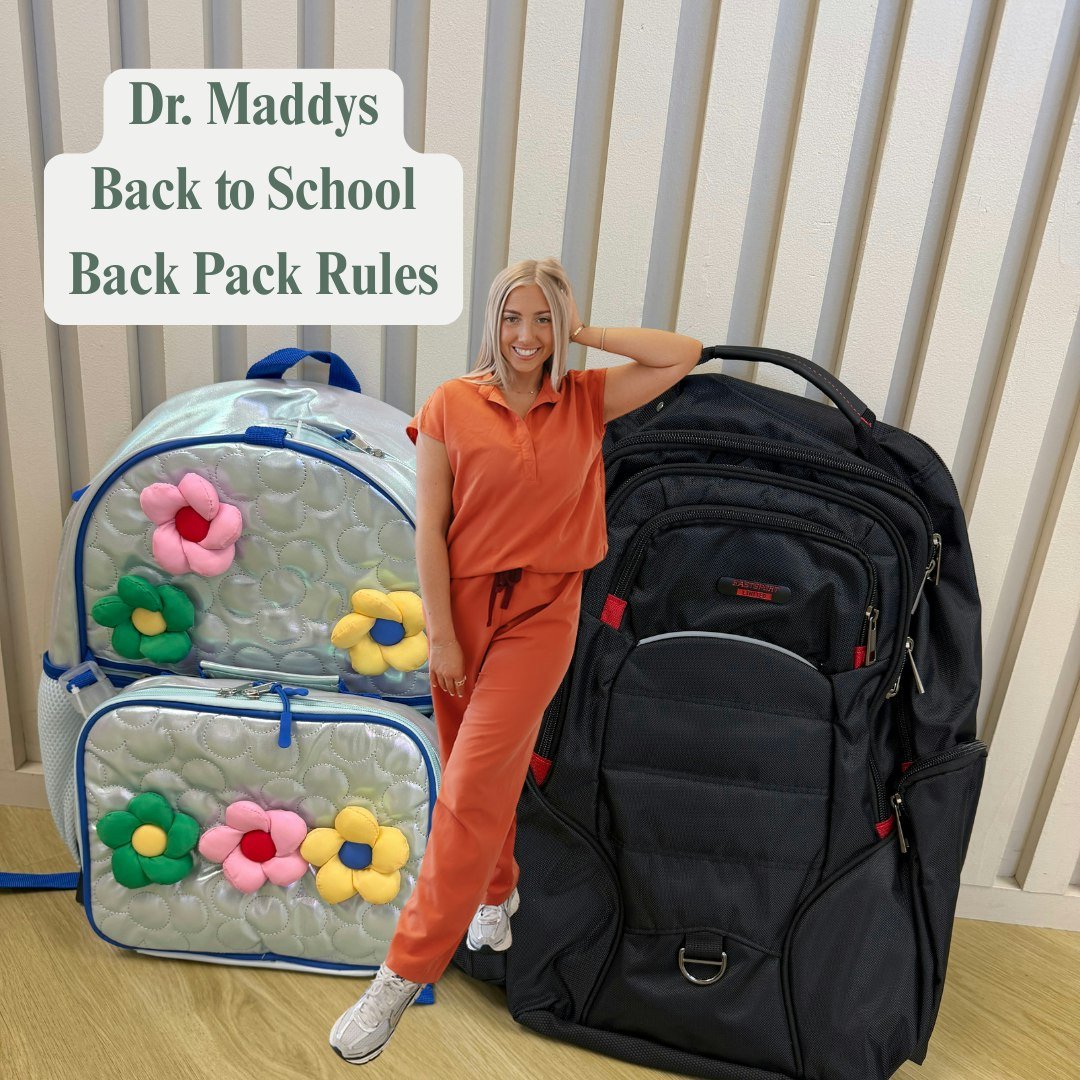 That backpack your kid is about to sling over one shoulder? It matters more than you think. 🎒

During childhood and adolescence, the spine is still developing its natural curves and the postural muscles are still learning how to support the body cor