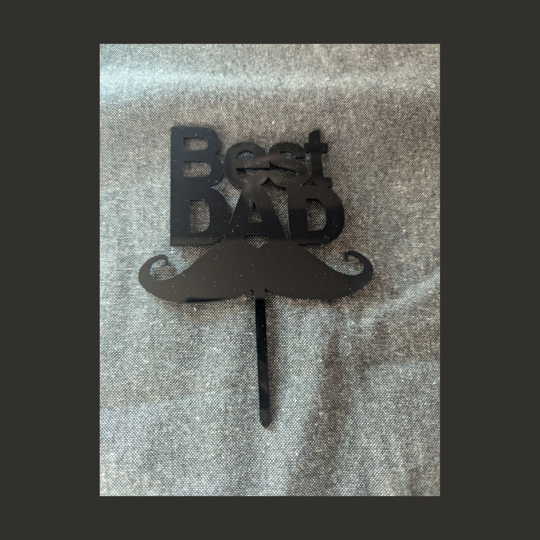 Cake Topper - Best Dad