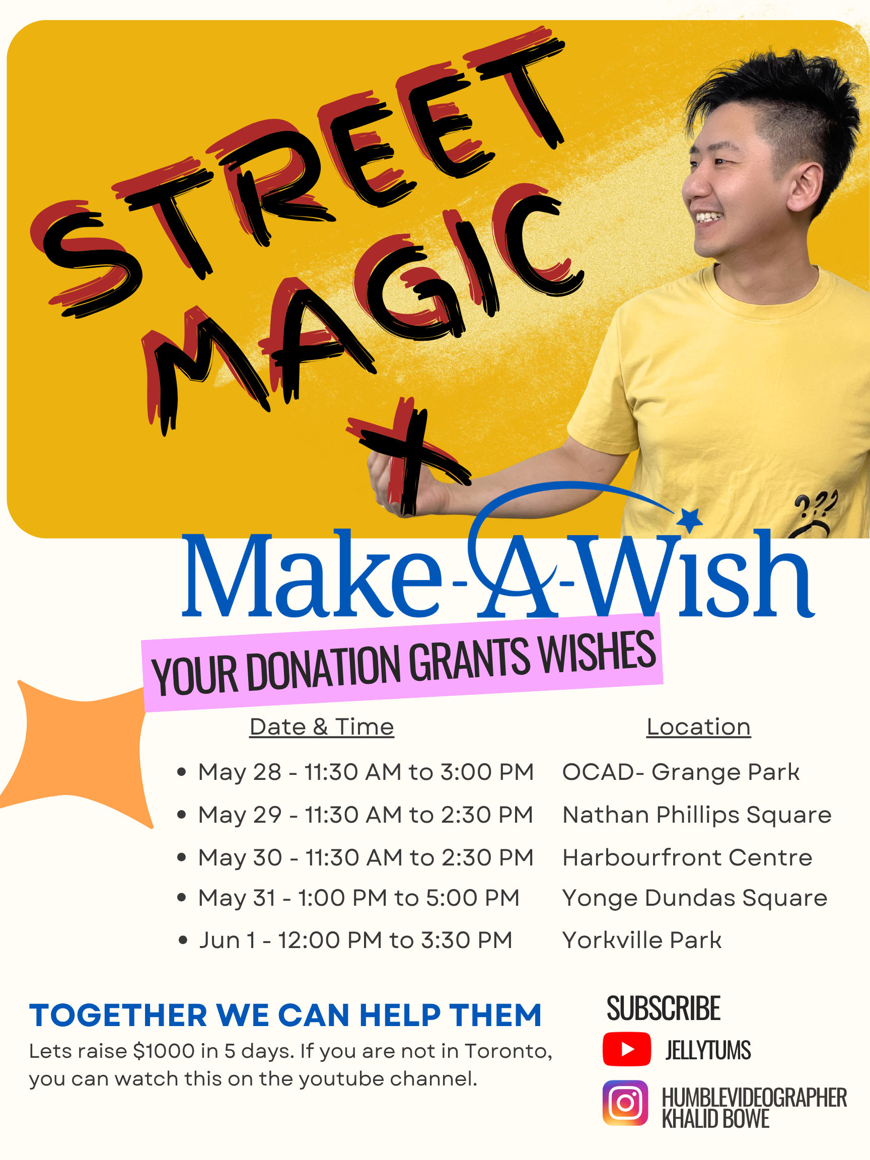 Street Magic X Make-a-Wish