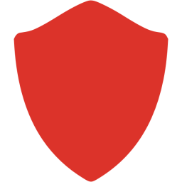 Red shield icon