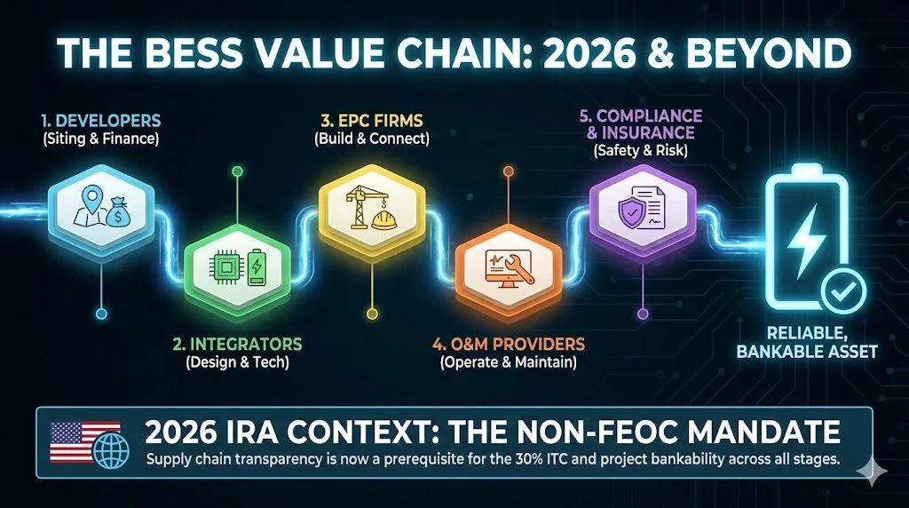Blog 6: From Concept to Kilowatt-Hour: A Deep Dive into the BESS Value Chain